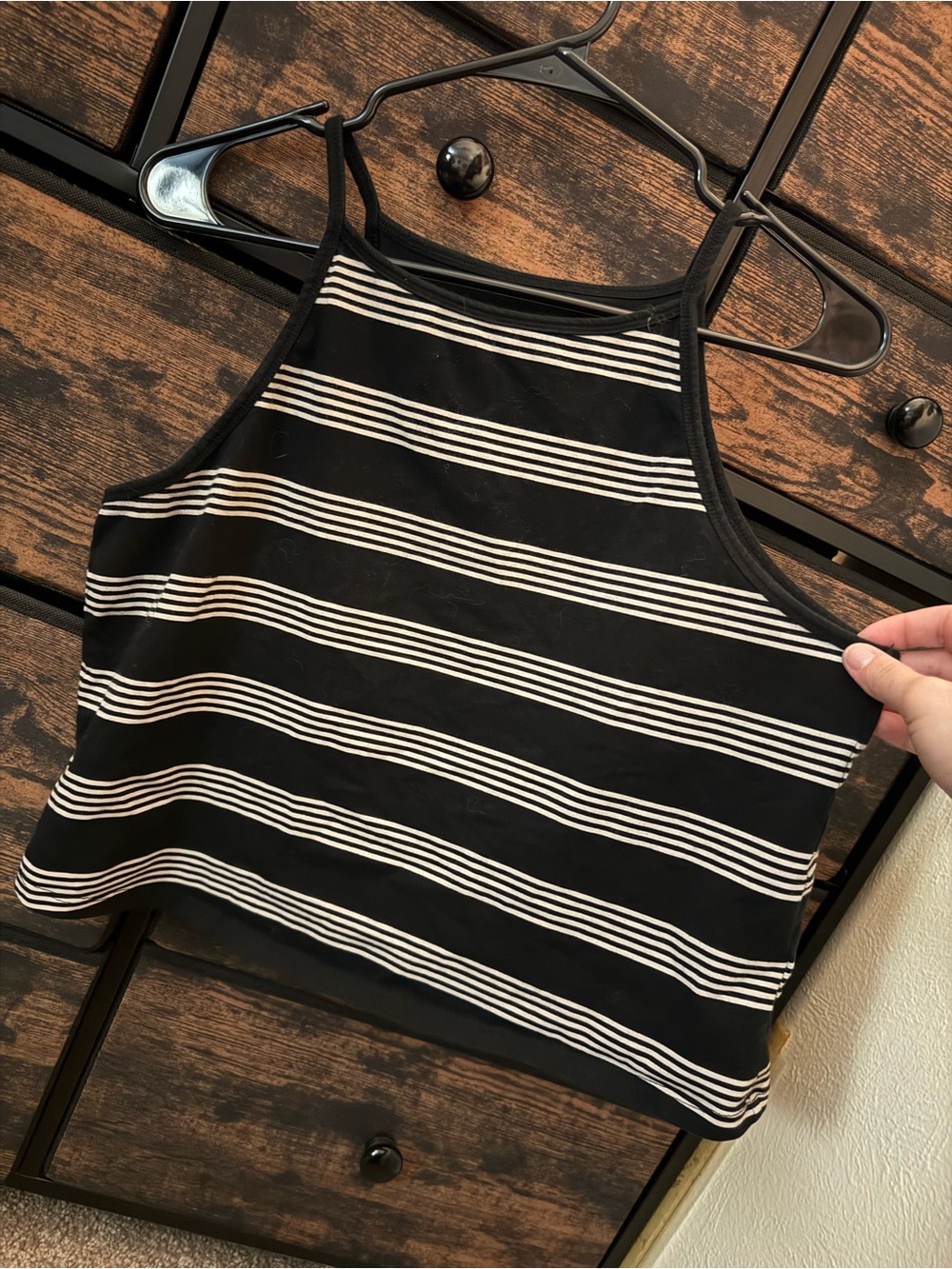 Women’s Torrid Cropped Striped Tank Top 16/18